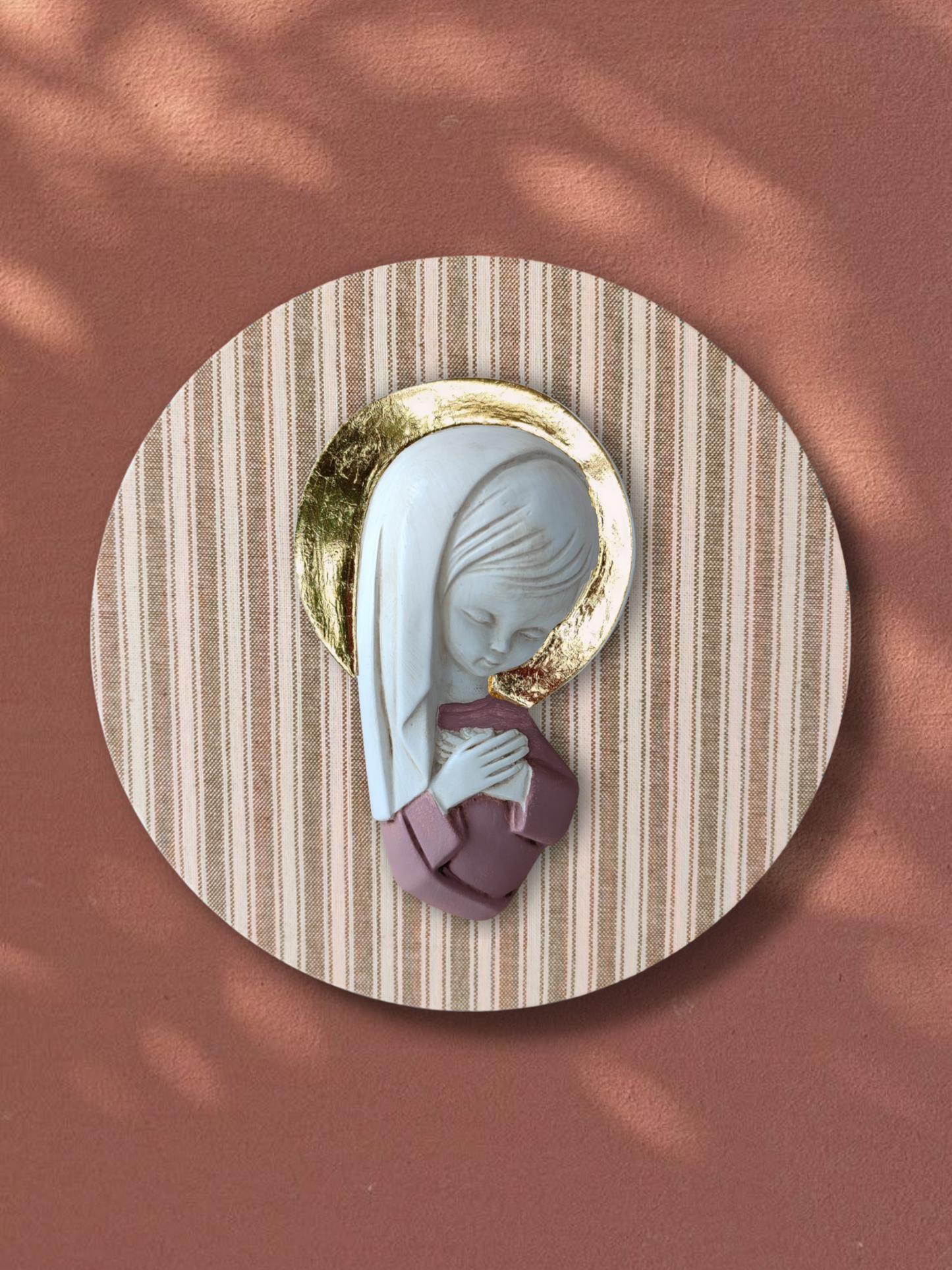 VIRGENCITA CON PAN DE ORO