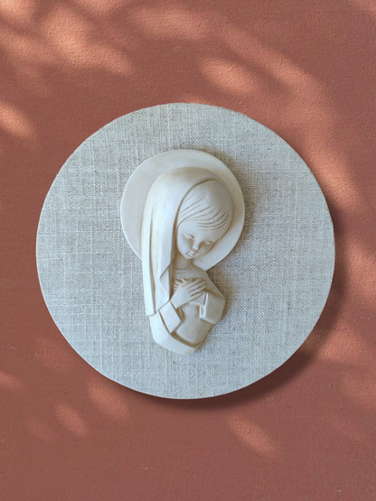 VIRGENCITA LINO CRUDO