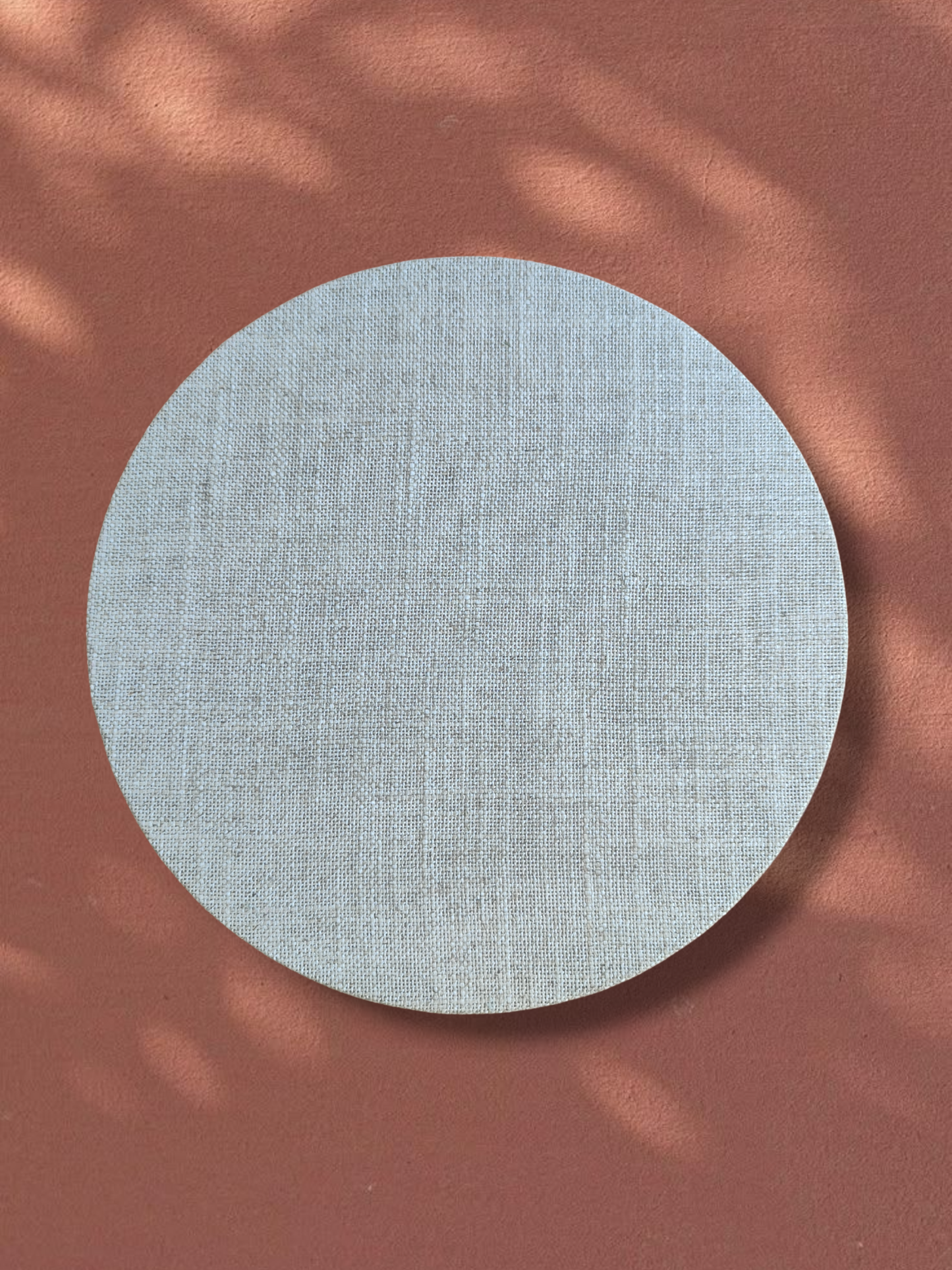 VIRGENCITA LINO CRUDO CON PAN DE ORO