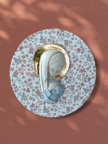 VIRGENCITA CON PAN DE ORO