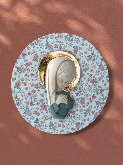 VIRGENCITA CON PAN DE ORO