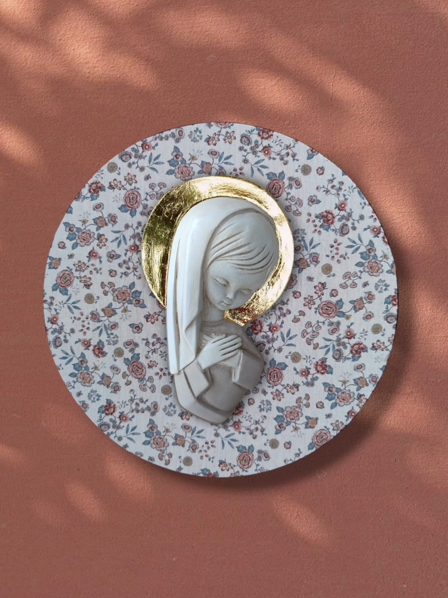 VIRGENCITA CON PAN DE ORO