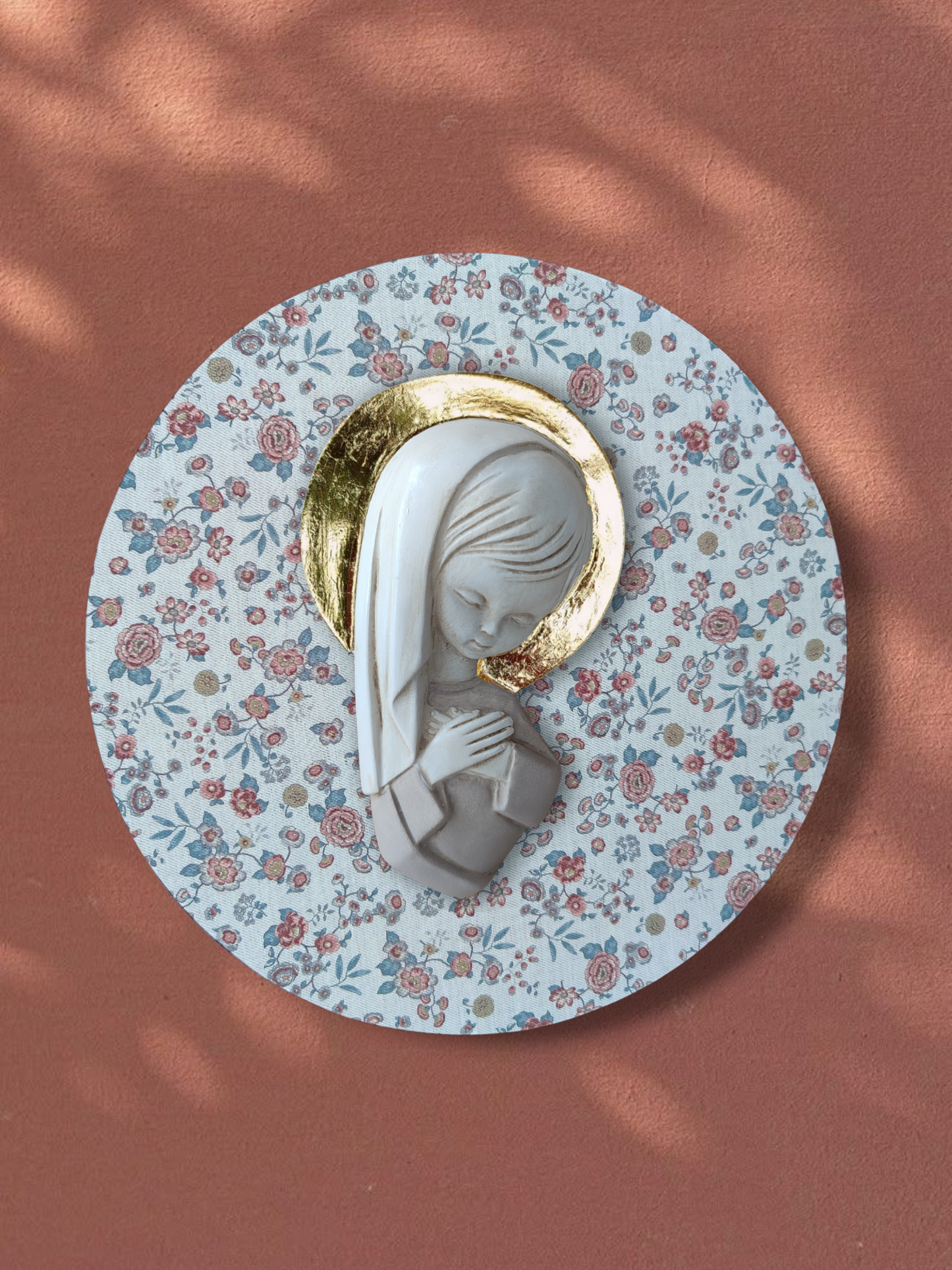 VIRGENCITA CON PAN DE ORO