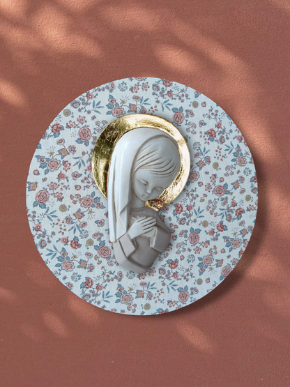 VIRGENCITA CON PAN DE ORO