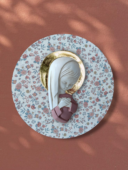 VIRGENCITA CON PAN DE ORO