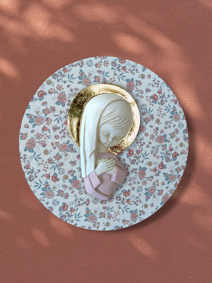 VIRGENCITA CON PAN DE ORO