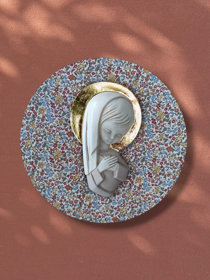 VIRGENCITA CON PAN DE ORO