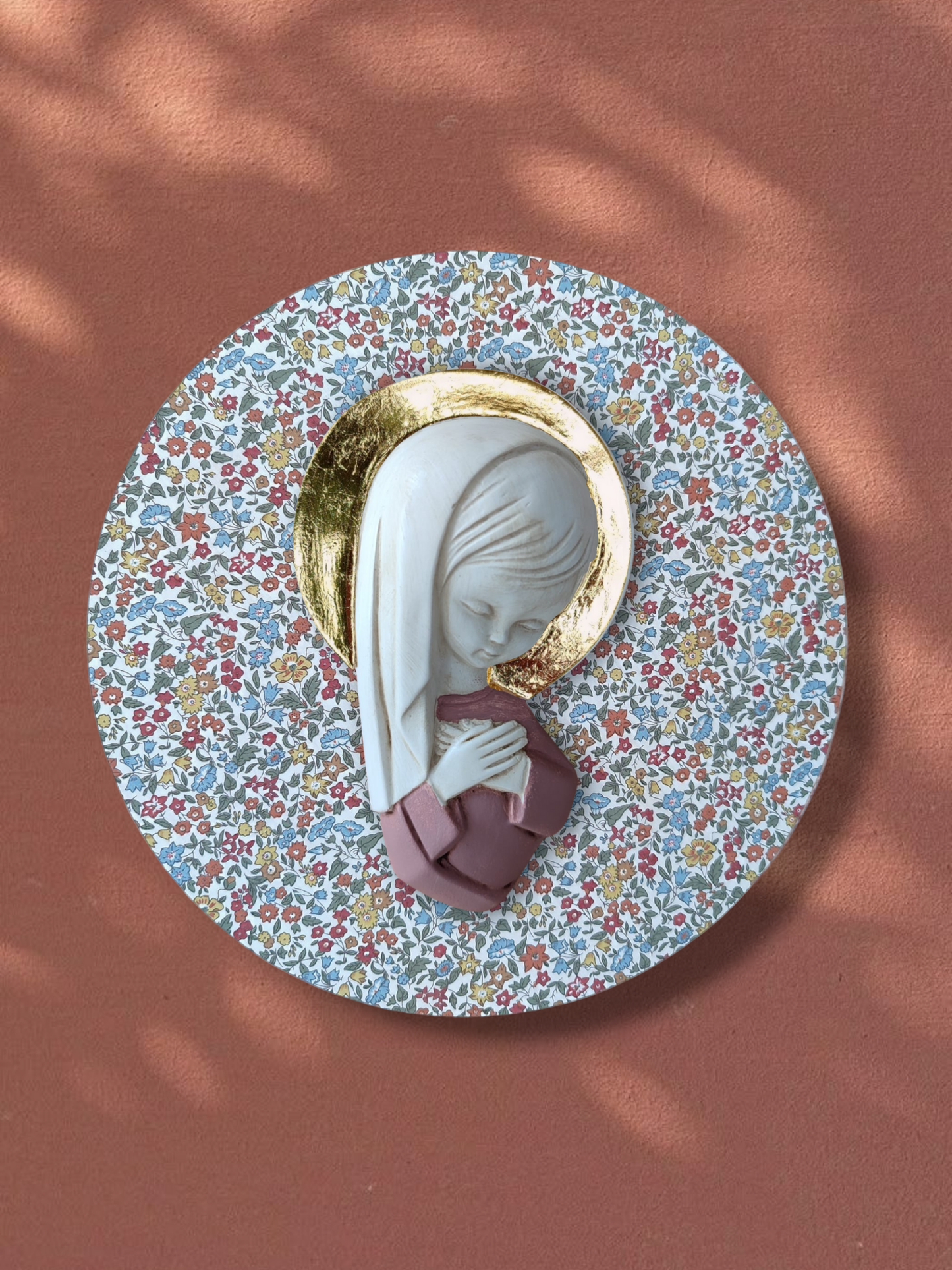 VIRGENCITA CON PAN DE ORO