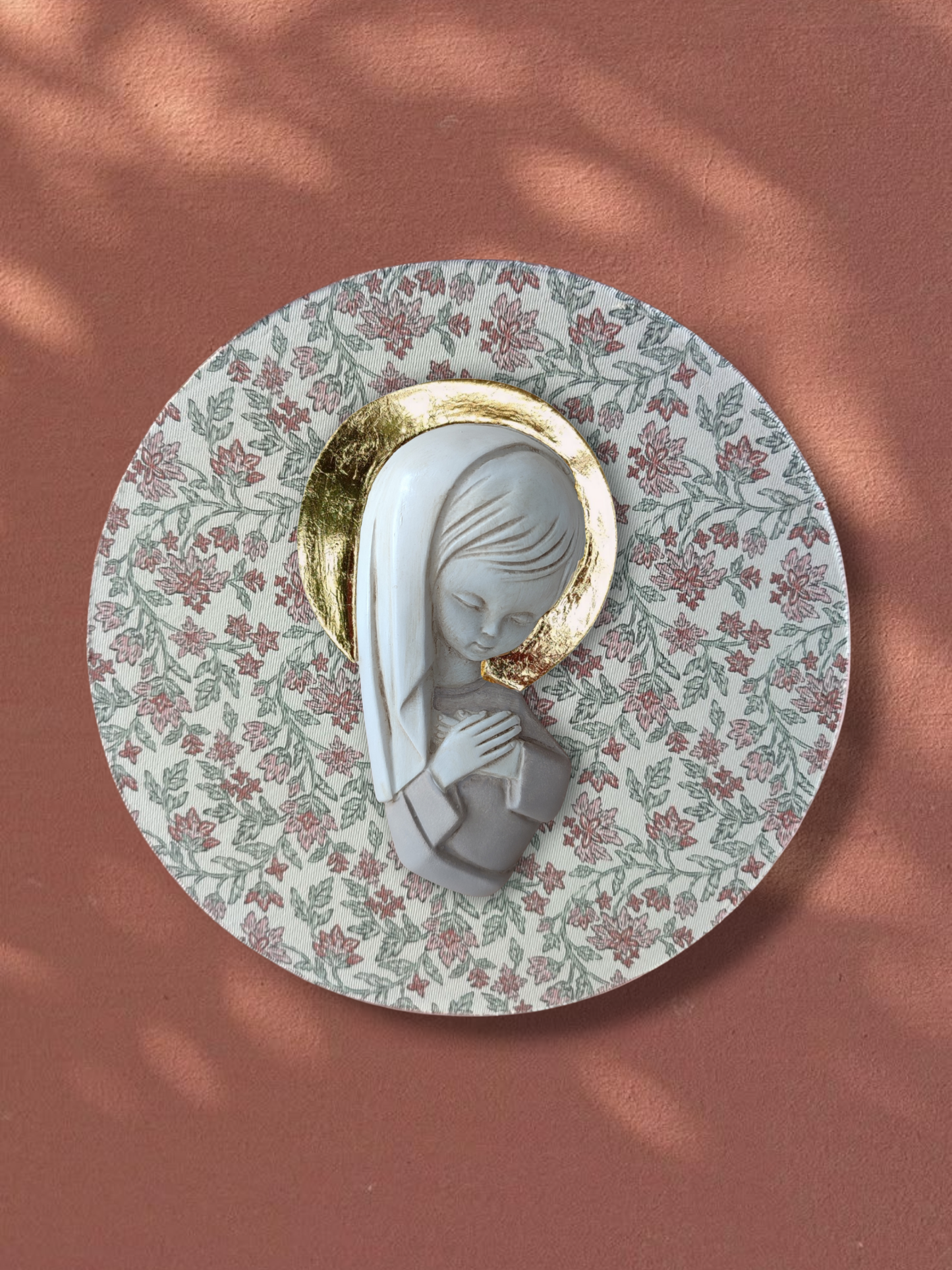 VIRGENCITA CON PAN DE ORO