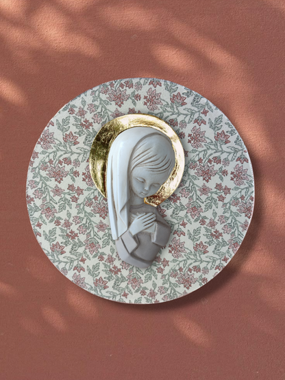 VIRGENCITA CON PAN DE ORO