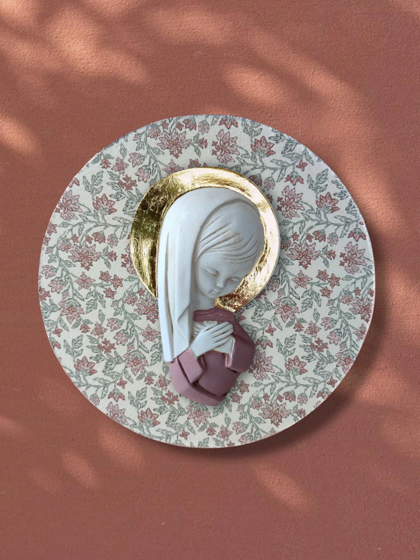 VIRGENCITA CON PAN DE ORO