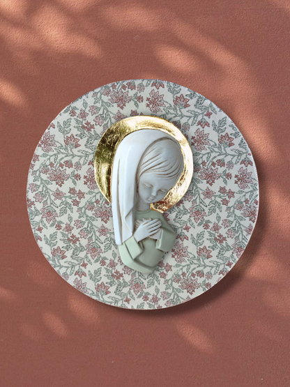 VIRGENCITA CON PAN DE ORO