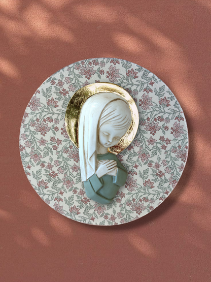 VIRGENCITA CON PAN DE ORO