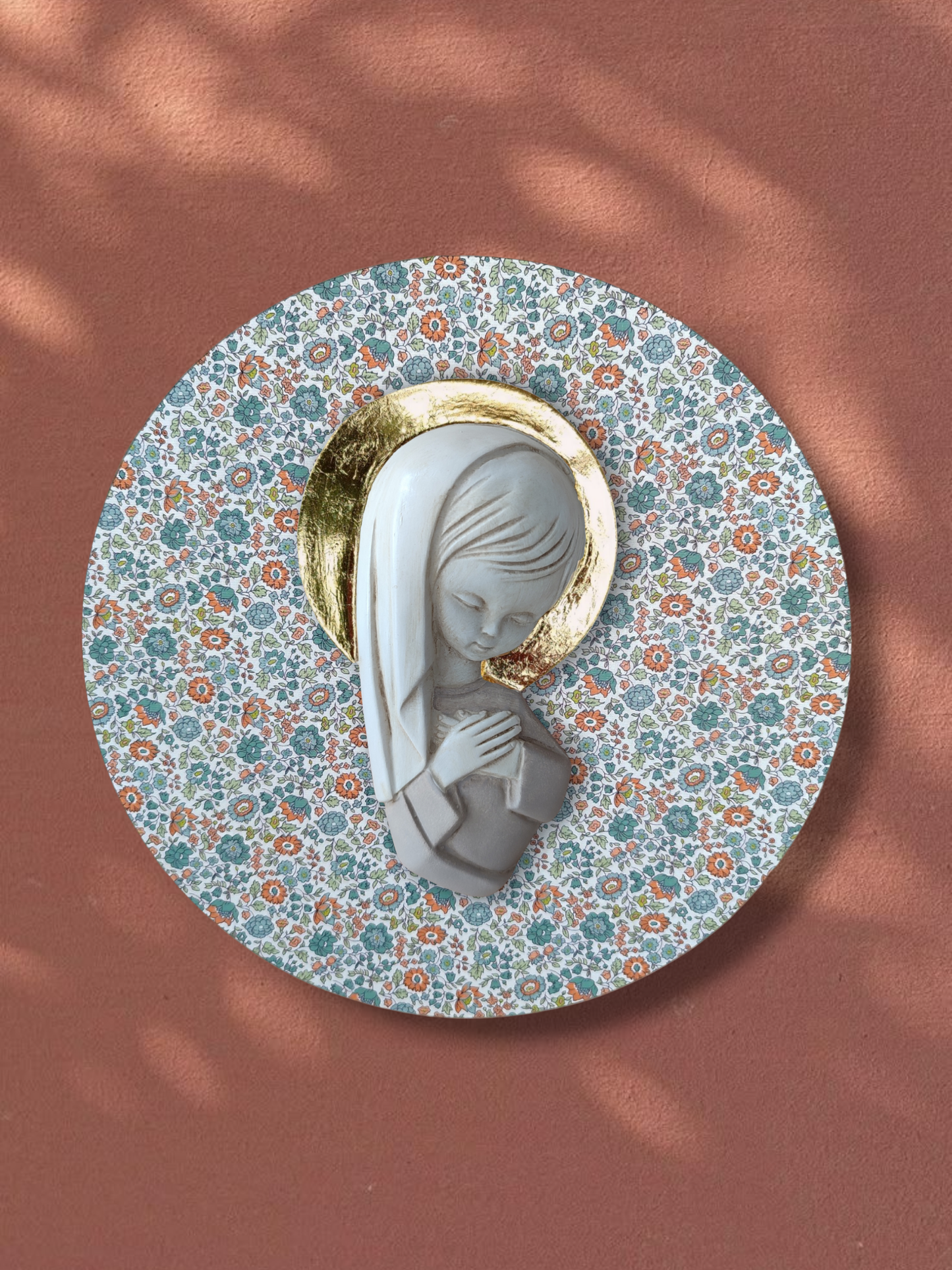 VIRGENCITA CON PAN DE ORO