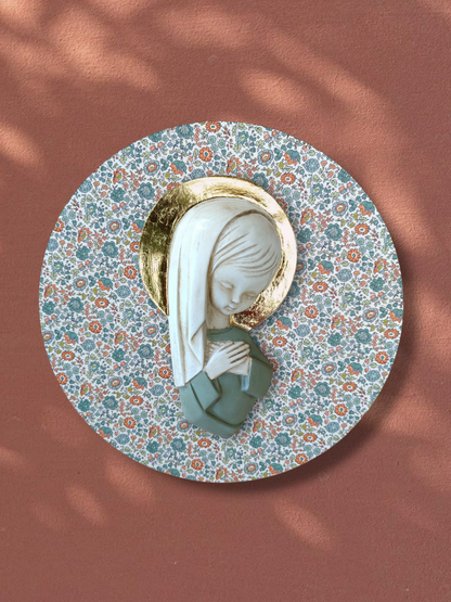 VIRGENCITA CON PAN DE ORO