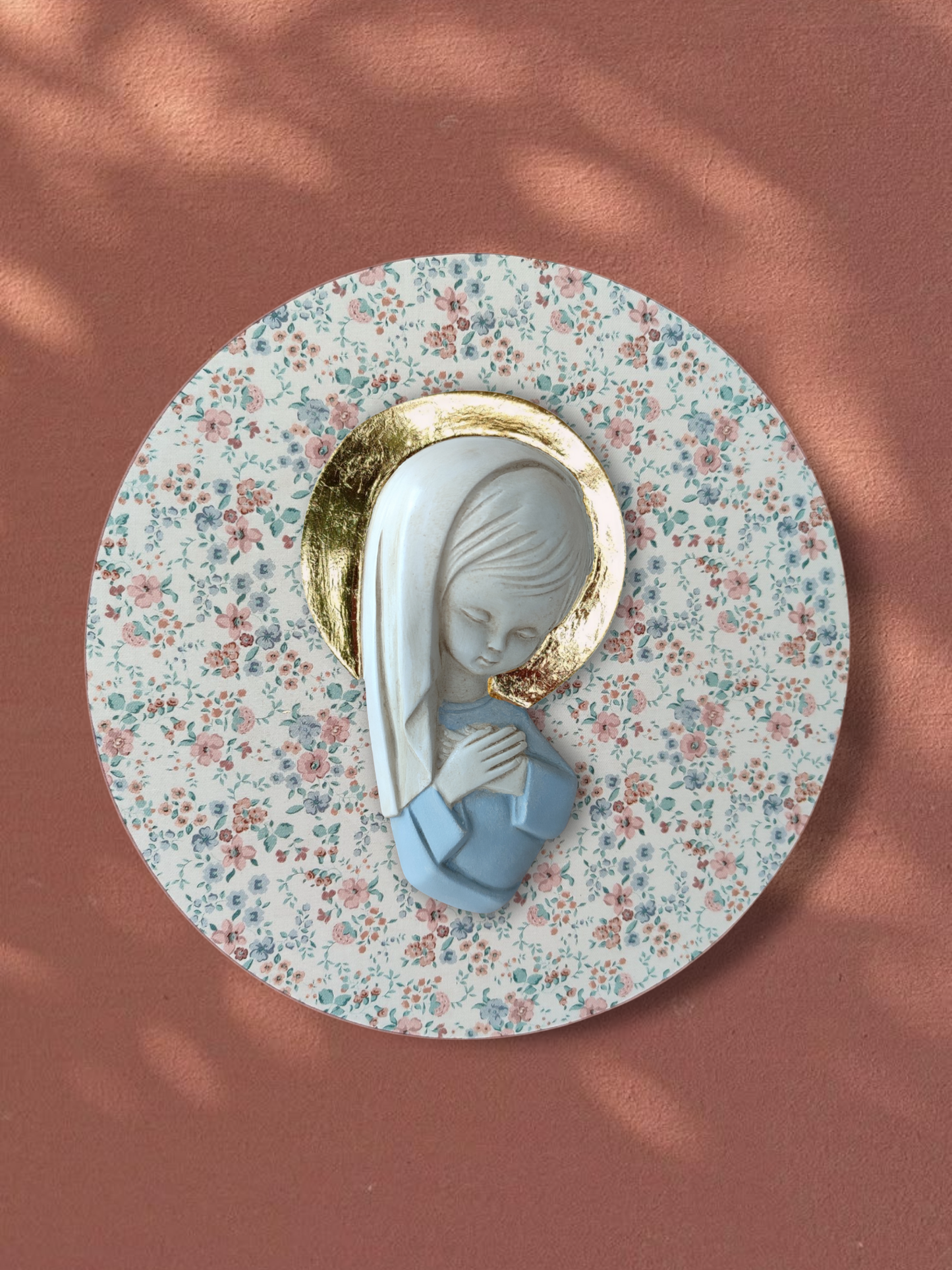 VIRGENCITA CON PAN DE ORO