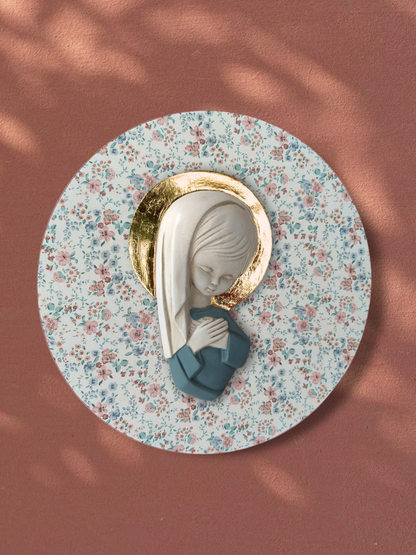 VIRGENCITA CON PAN DE ORO