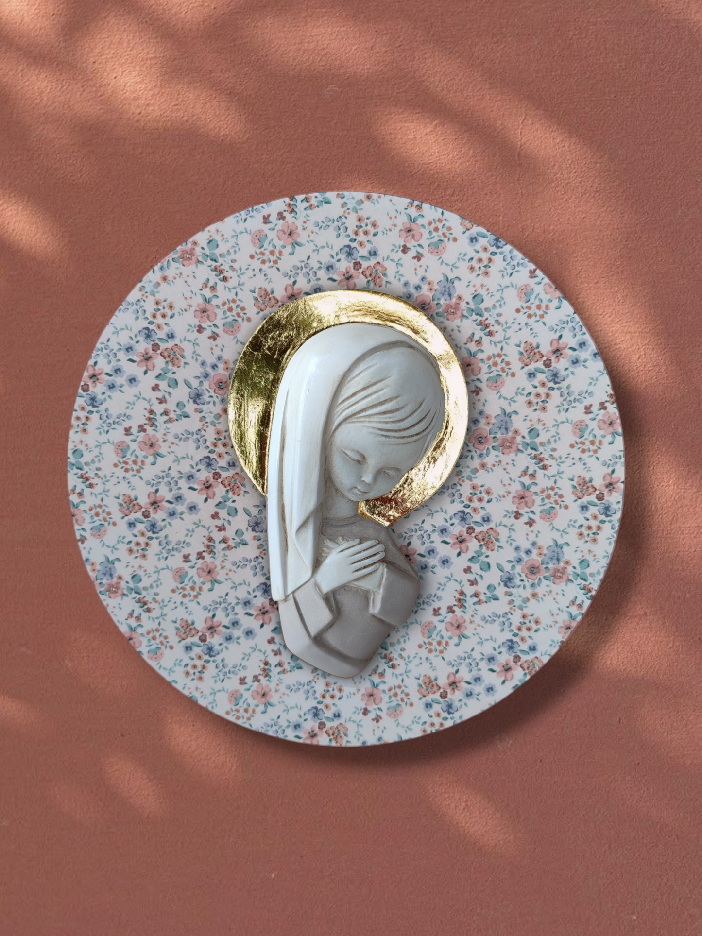 VIRGENCITA CON PAN DE ORO