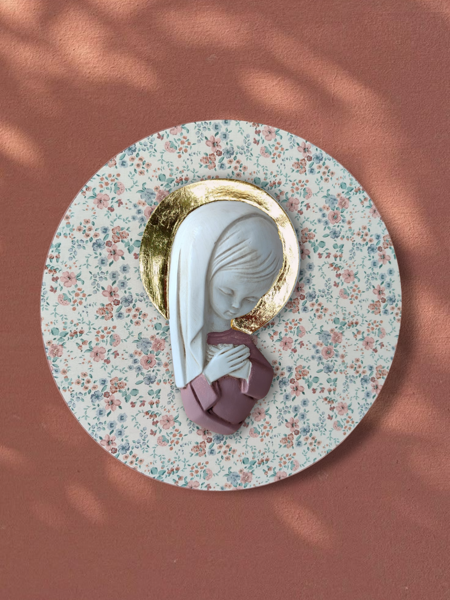 VIRGENCITA CON PAN DE ORO