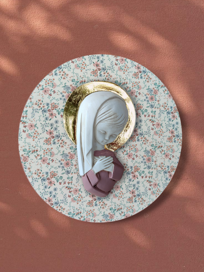 VIRGENCITA CON PAN DE ORO