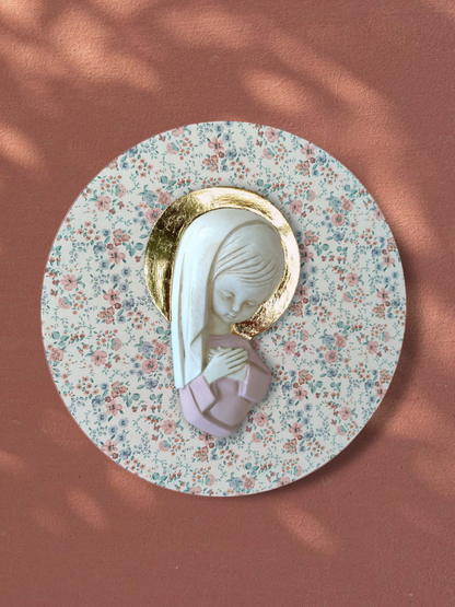 VIRGENCITA CON PAN DE ORO