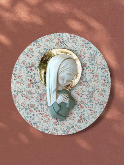 VIRGENCITA CON PAN DE ORO