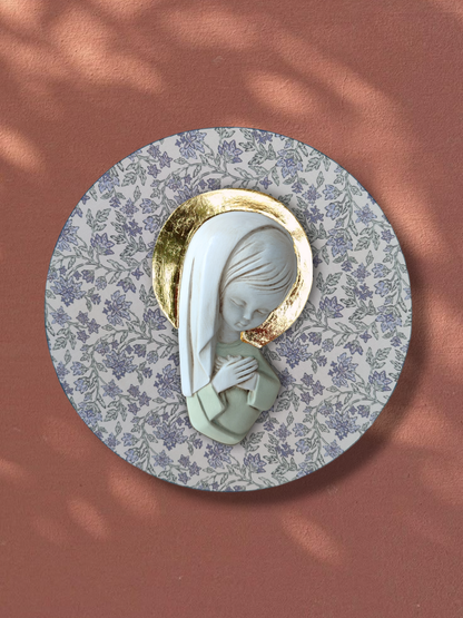 VIRGENCITA CON PAN DE ORO