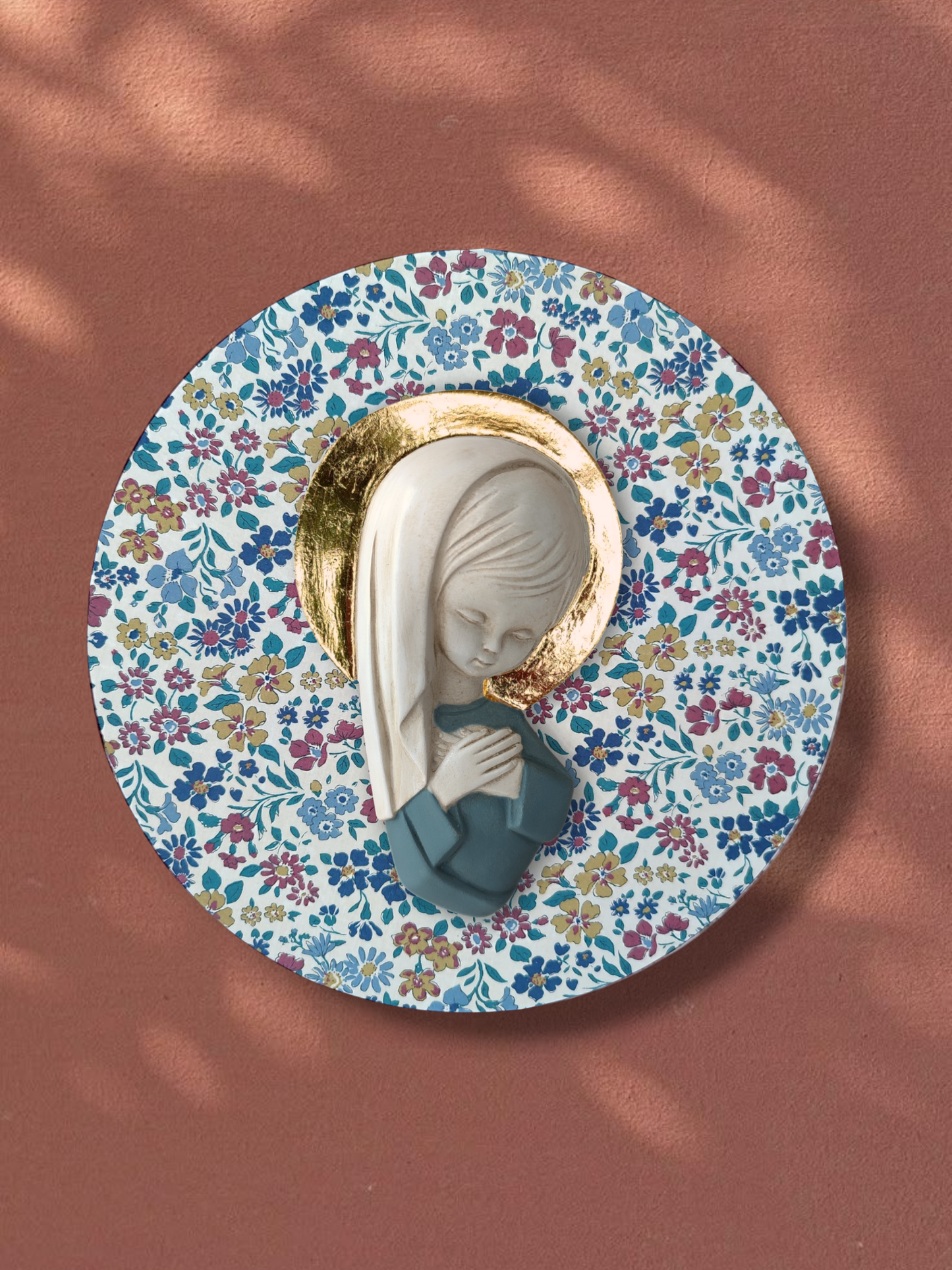 VIRGENCITA CON PAN DE ORO