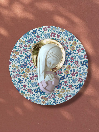 VIRGENCITA CON PAN DE ORO