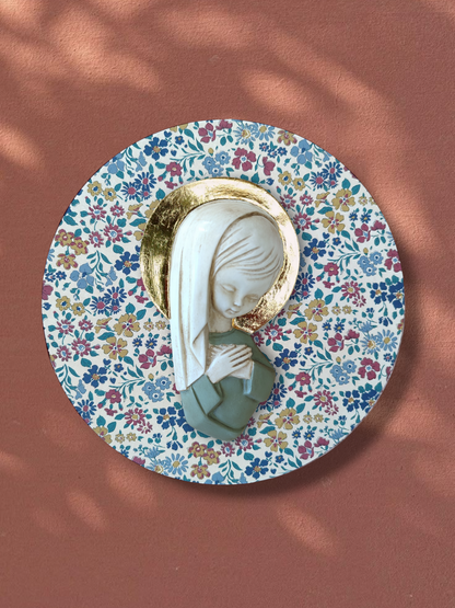 VIRGENCITA CON PAN DE ORO