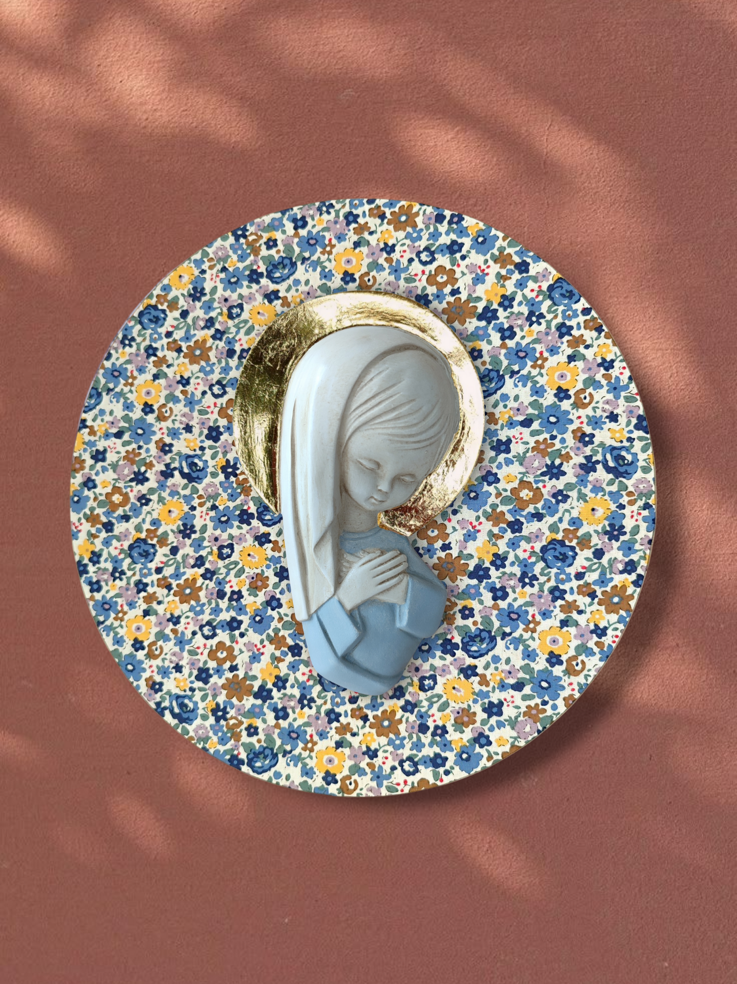 VIRGENCITA CON PAN DE ORO