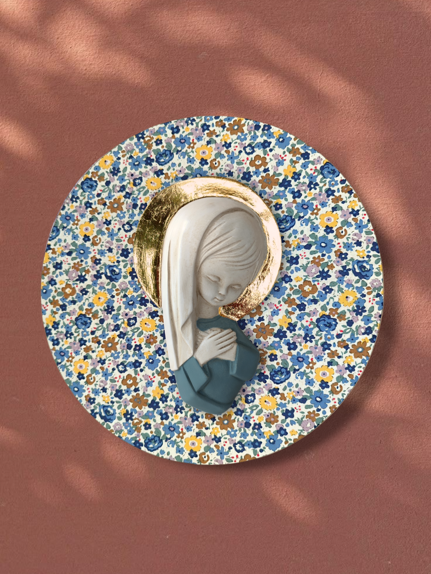 VIRGENCITA CON PAN DE ORO