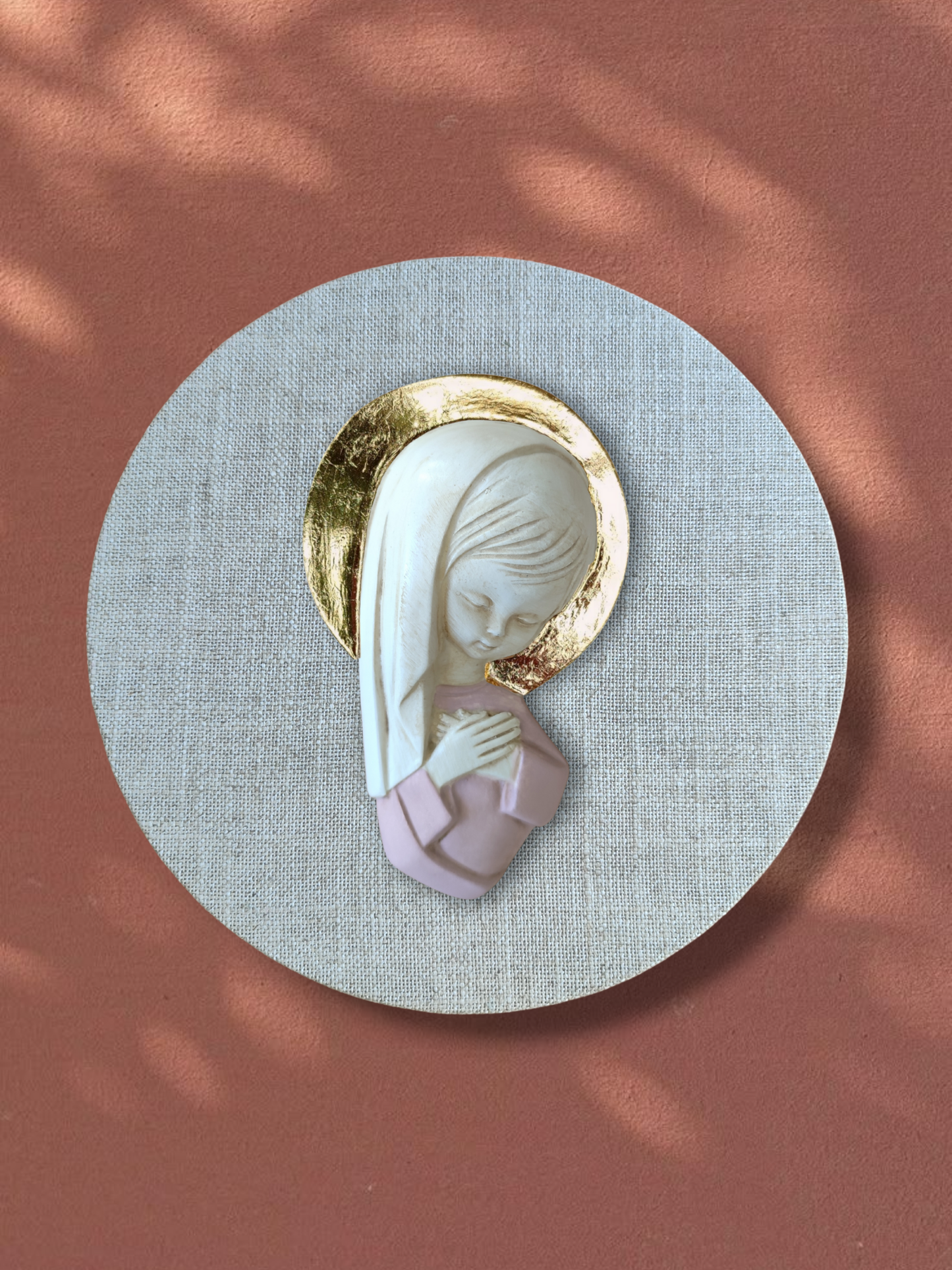 VIRGENCITA CON PAN DE ORO