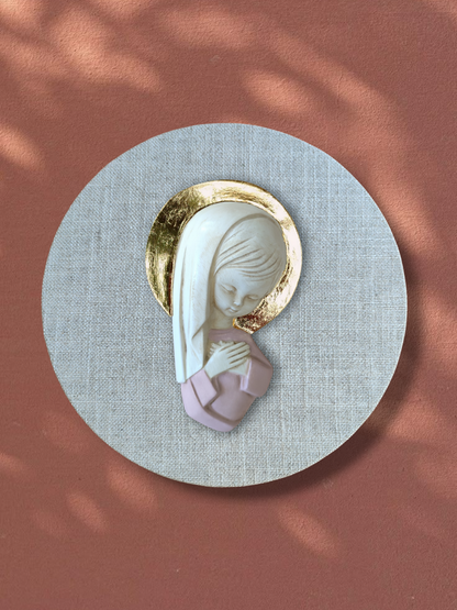 VIRGENCITA CON PAN DE ORO