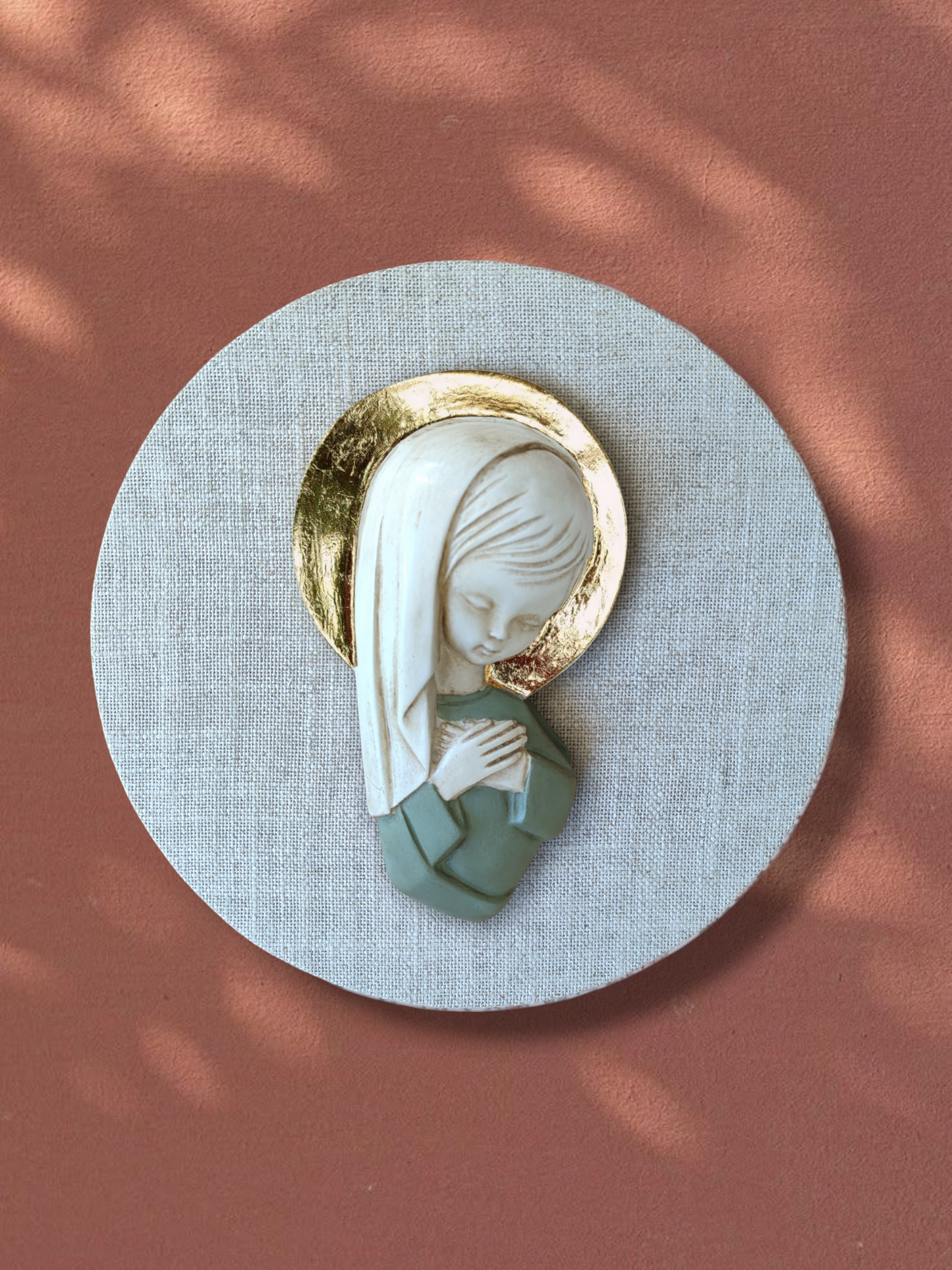 VIRGENCITA CON PAN DE ORO