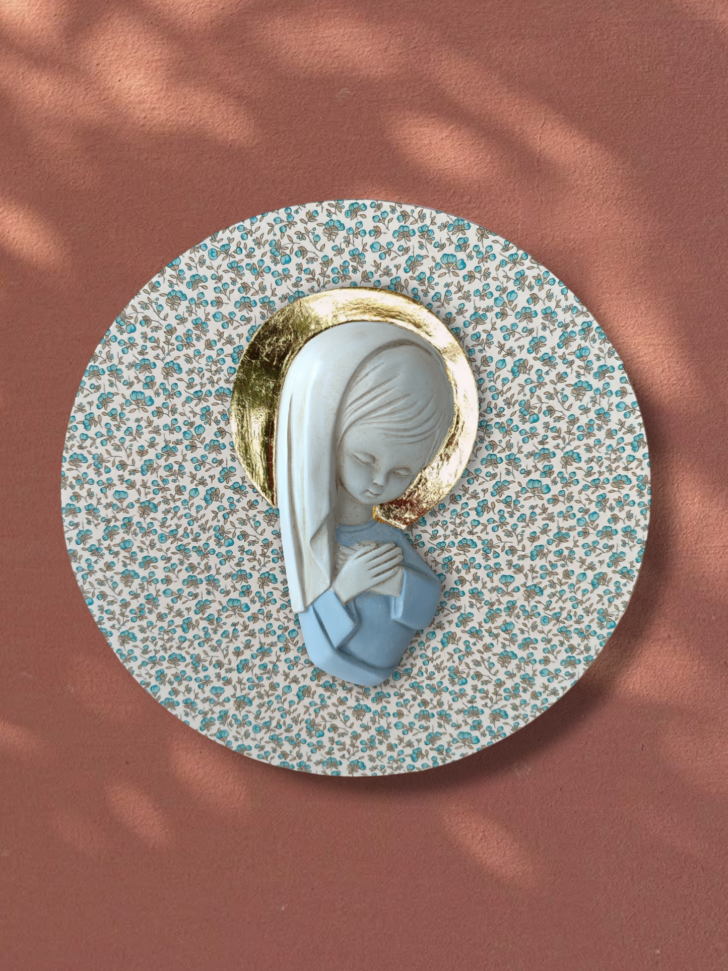 VIRGENCITA CON PAN DE ORO