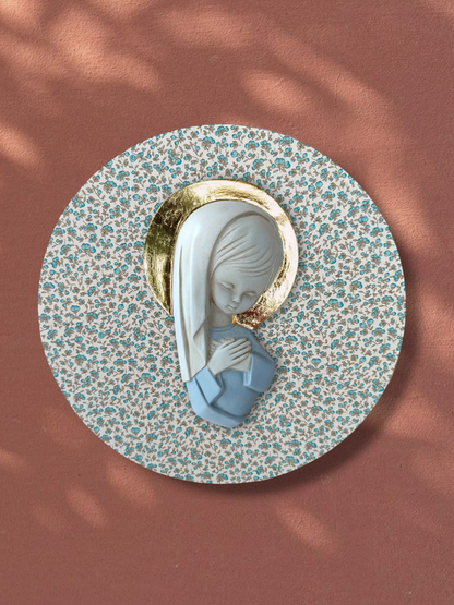 VIRGENCITA CON PAN DE ORO