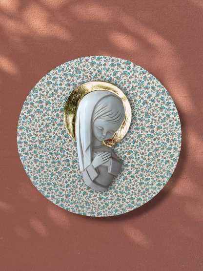 VIRGENCITA CON PAN DE ORO