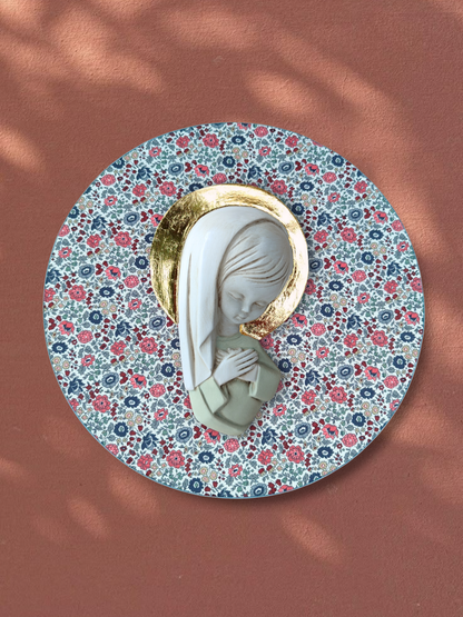 VIRGENCITA CON PAN DE ORO