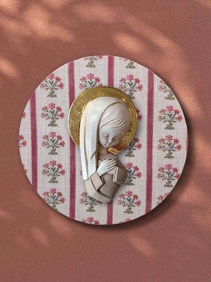 VIRGENCITA CON PAN DE ORO
