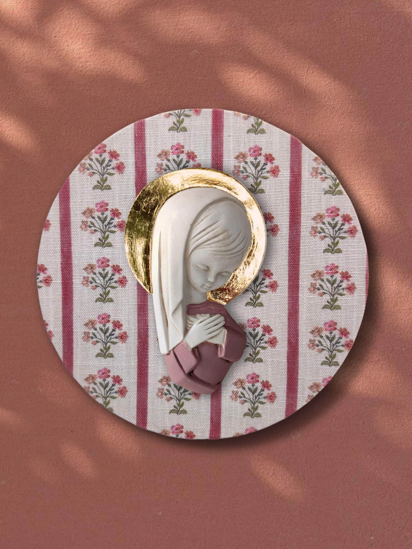 VIRGENCITA CON PAN DE ORO
