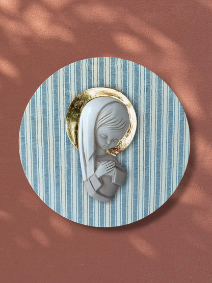 VIRGENCITA CON PAN DE ORO