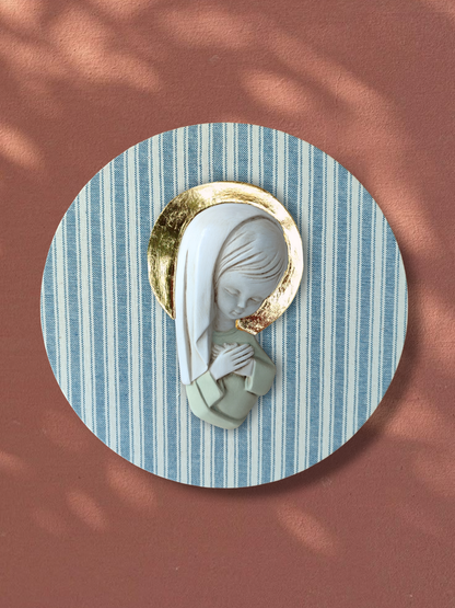 VIRGENCITA CON PAN DE ORO