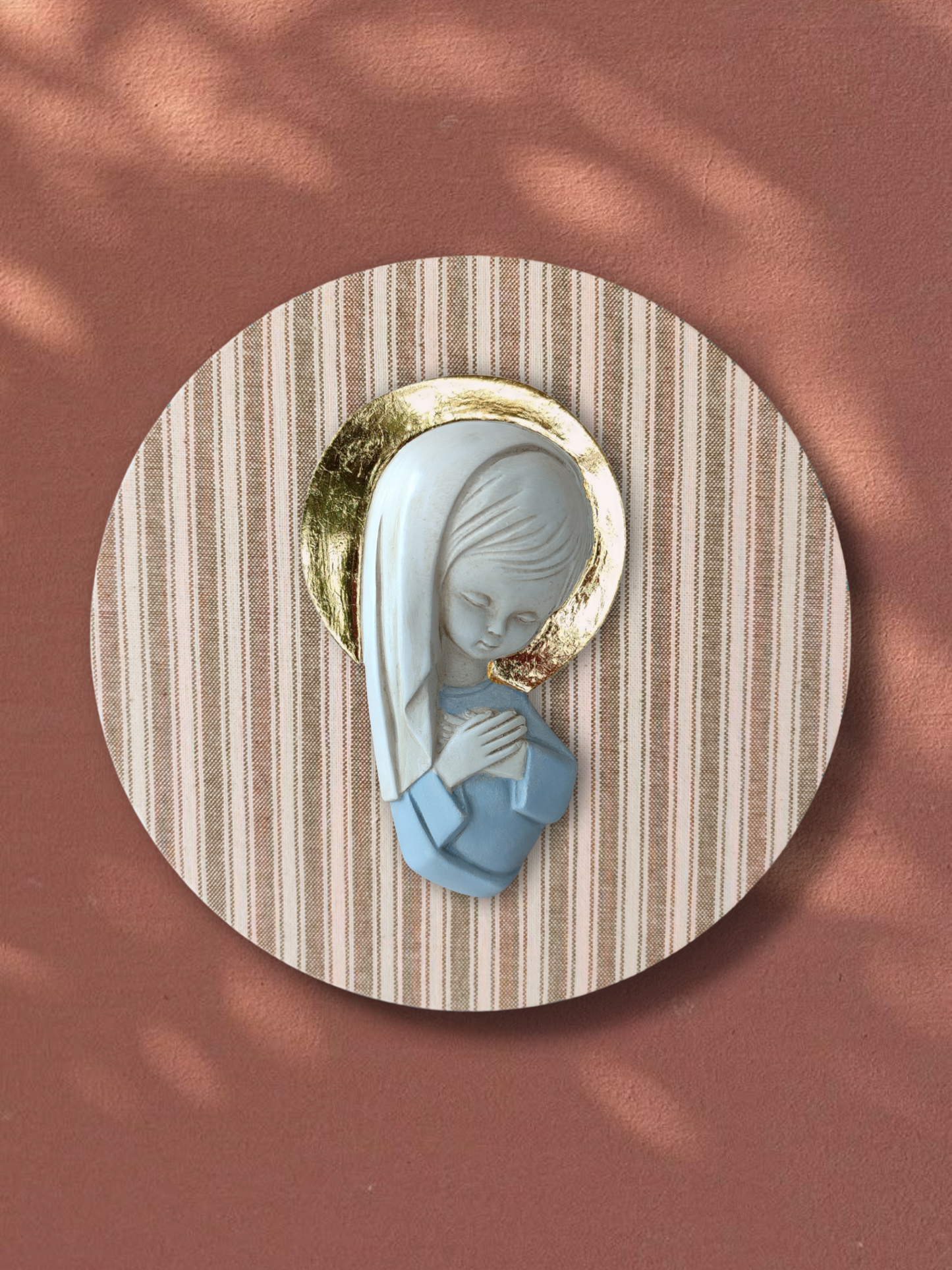 VIRGENCITA CON PAN DE ORO