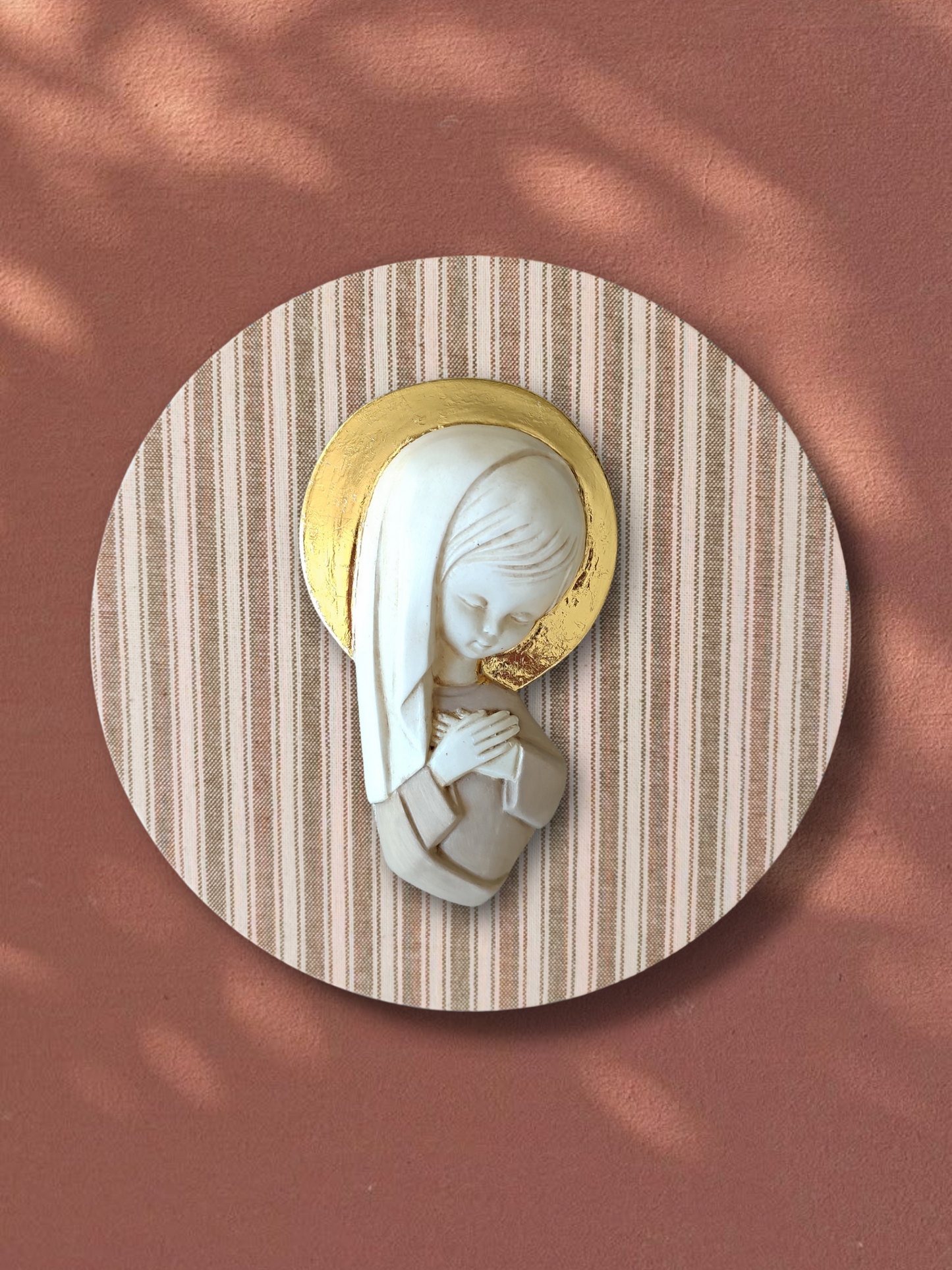 VIRGENCITA CON PAN DE ORO