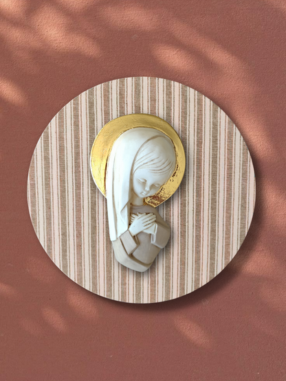 VIRGENCITA CON PAN DE ORO