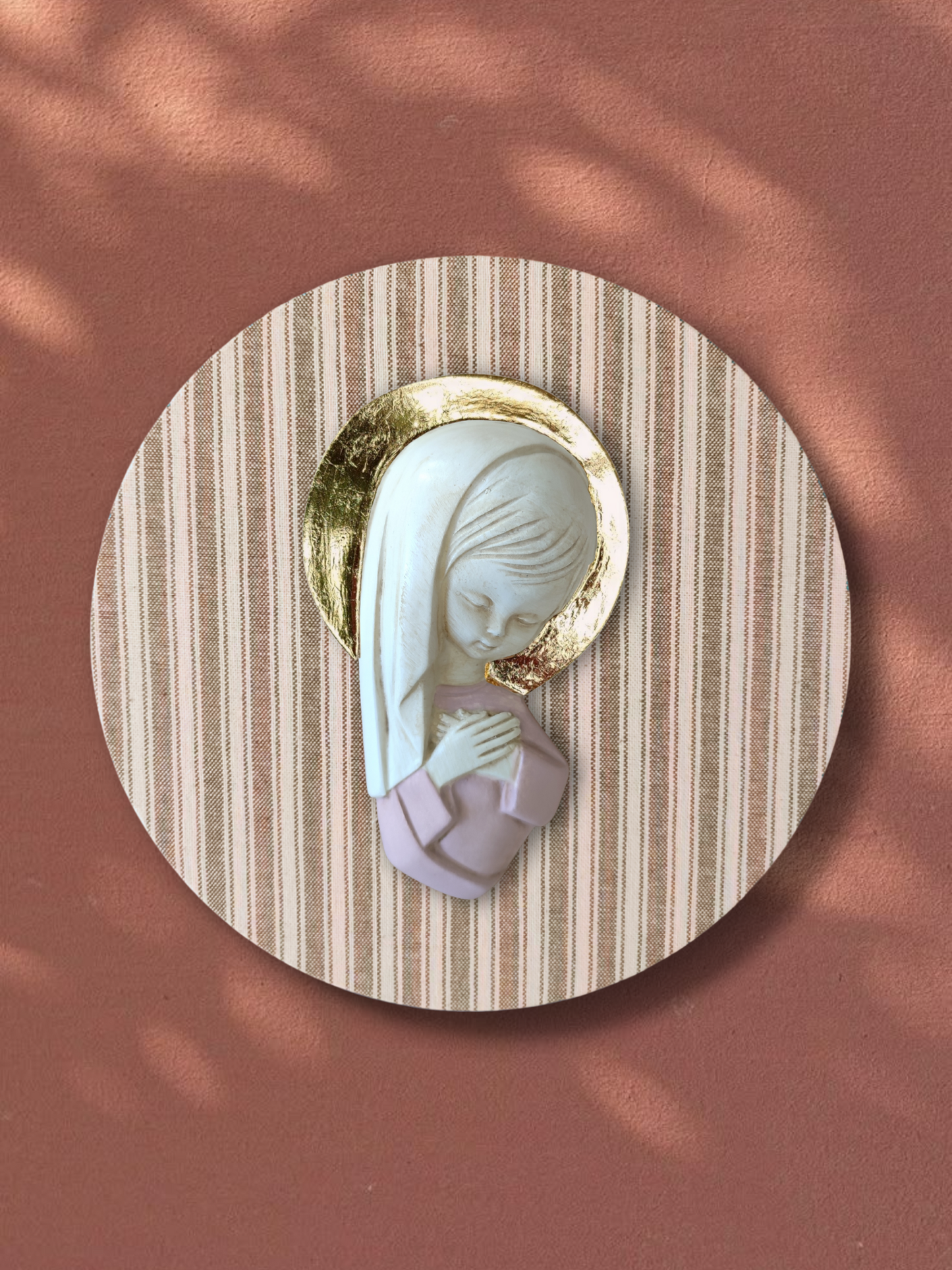 VIRGENCITA CON PAN DE ORO