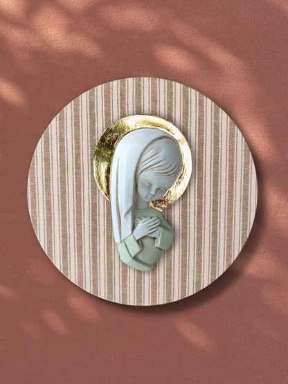 VIRGENCITA CON PAN DE ORO